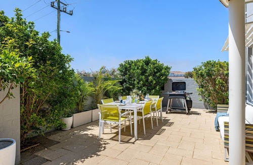 Fingal Bay House | Swell – walk to Fingal Bay Beach, swimming pool, outdoor BBQ entertaining