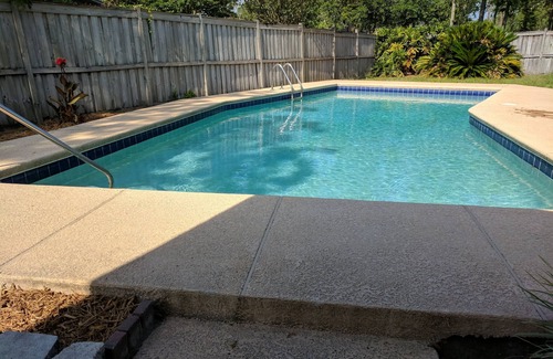 Jacksonville House | Swim in Large Salt Water Pool, Ride Bikes, Relax On Deck, Enjoy Theater Room