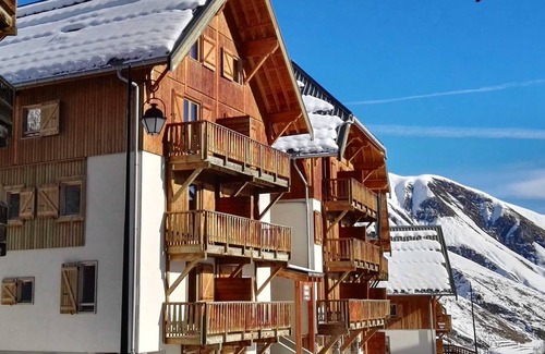 Saint-Sorlin-d'Arves Condo | Sybelles Ski Area | Sleeps 9 | Ski-in Paradise