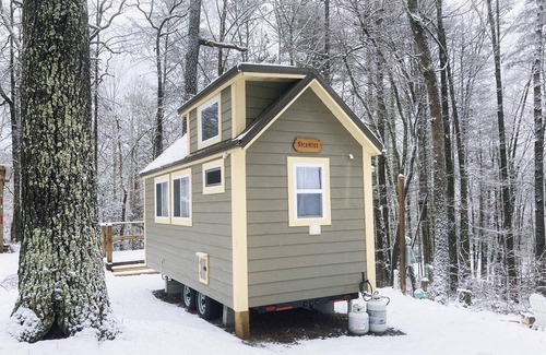 Clarkesville Cabin | Sycamore Tiny Home at Bleu Canoe Campground