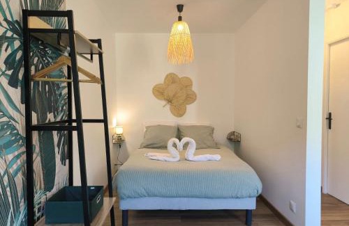 Sault-Brenaz Apartment | T1 accès direct via rhôna - clim -local vélo - Cnpe