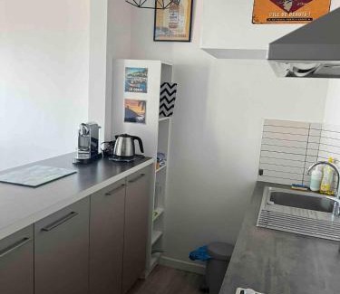 La Celle-sous-Gouzon Apartment | T1 Bis avec vue sur les iles sanguinaires !