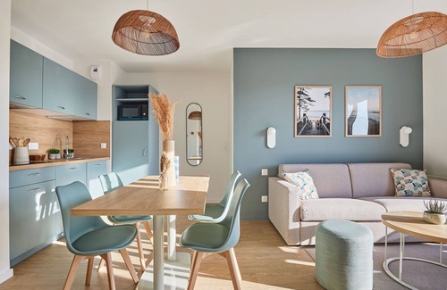 Mimizan-Plage Condo | T2 + cabine | 650m de la plage | Accès piscine