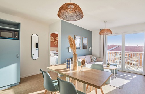 Mimizan-Plage Condo | T2 + cabine | 650m de la plage | Accès piscine