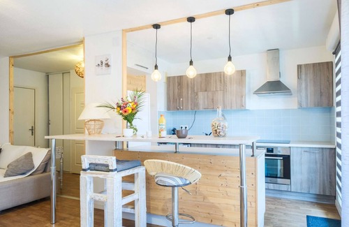 Biscarrosse Apartment | T2 confort à Biscarrosse, 4 personnes, parking privé, classé 1 étoile