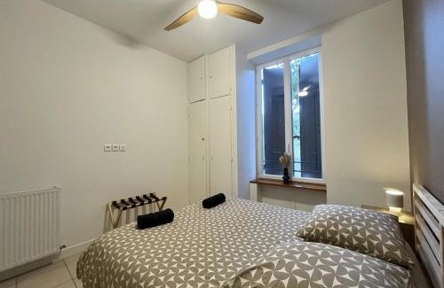 Bussiere - Cadiere Apartment | T2 moderne avec jardin à 15 min de Lyon