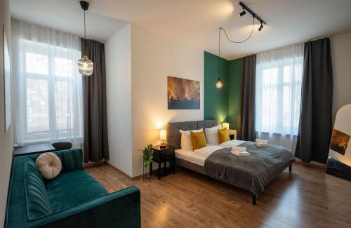 Chemnitz Apartment | T21 - Apartment direkt im Zentrum mit Parkplatz