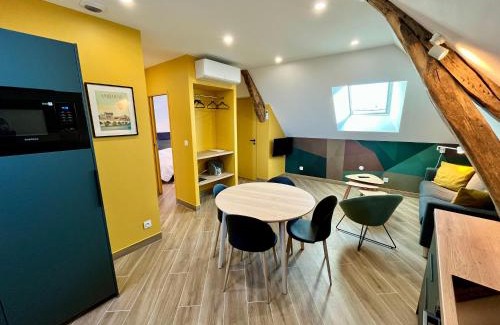 Amboise Apartment | T3 climatisé face Loire et château l'appart du 4-1