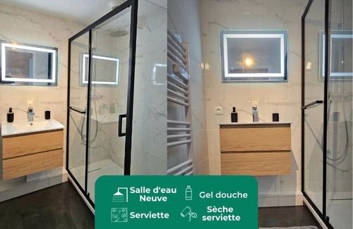 Thonon-les-Bains Apartment | T3 Duplex Thonon Centre - Parking - Gare - Thermes