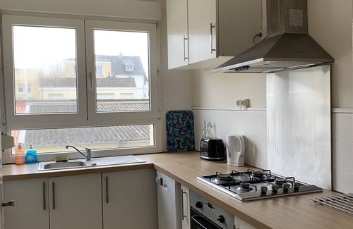 Berck-sur-Mer Apartment | T3 FACE THE SEA from July 16 to 19, 6pers Grde terrace