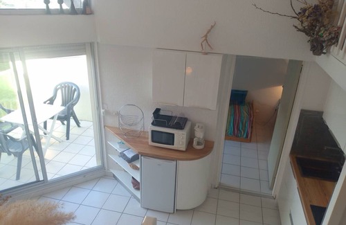 Saint-Cyprien Plage Apartment | T3 Mezzanine, 6 pax, Pool, Beach, Parking, Pets OK
