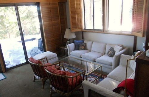 Tahoe Tavern Condo | Tahoe Tavern End unit on Lawn