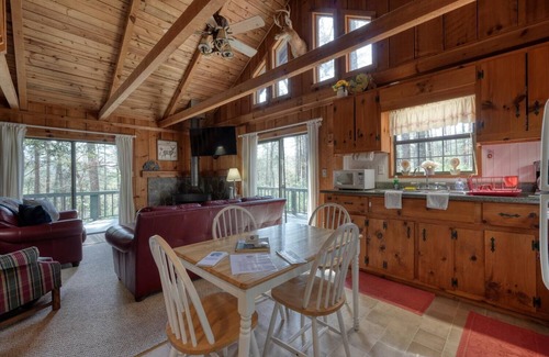 Suches Cabin | Tall Pines - A cozy cabin in North GA mountains w/hot tub and mountain views!
