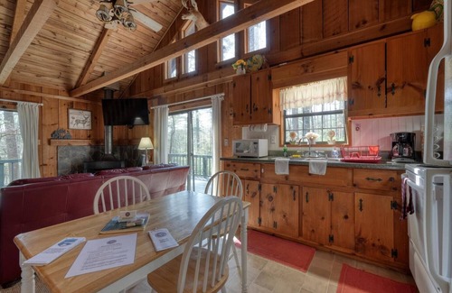 Suches Cabin | Tall Pines - A cozy cabin in North GA mountains w/hot tub and mountain views!