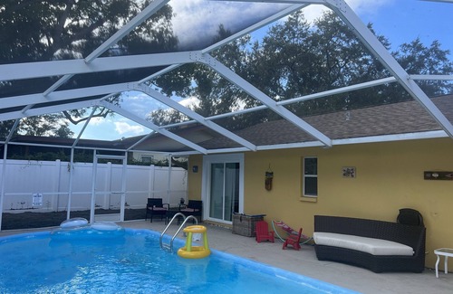 Lake Magdalene House | Tampa Oasis with Heated Pool & Family Comforts