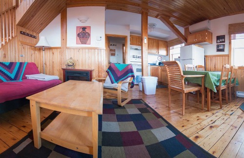 Indian Brook Ski Chalet | Tan Chalet at Cabot Shores Wilderness Resort