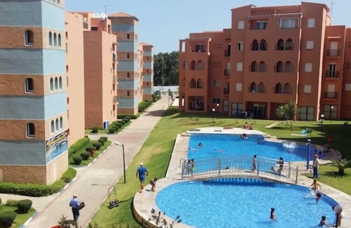 Briech Apartment | TANGIER/ASILAH APPART. 5pl, EQUIPPED + WIFI + CLIM, FACE SEA