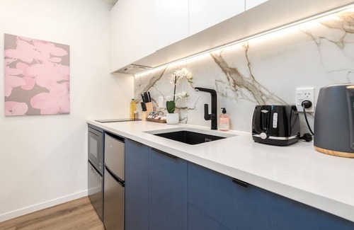 Auckland Central Business District Apartment | Tasteful Luxury Modern AC 2BR Next to Albert Park