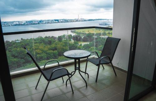 Masai Apartment | Tasteful Marina View 3BR Permas w Balcony Seaview Permas by Our Stay