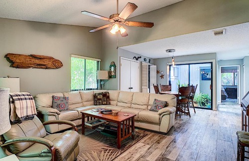 New Smyrna Beach Apartment | Tastefully Decorated Sea Woods Villa - Near beach access, shopping & Dining! S4410