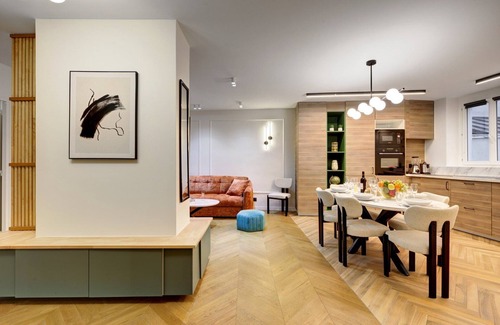 Quartier du Pont-de-Flandre Apartment | TBS 122 - Apartment with contemporary flair
