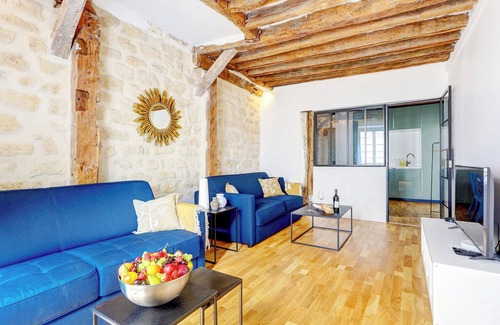 Quartier Sainte-Avoye Apartment | TBS 282 - Elegant apartment in the heart of Marais