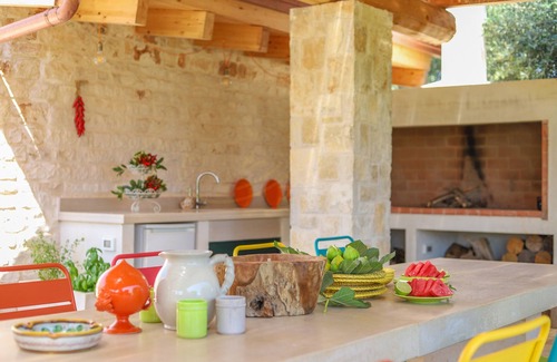 Monopoli House | TD Trulli della Magnolia Trulli w/Amazing Garden