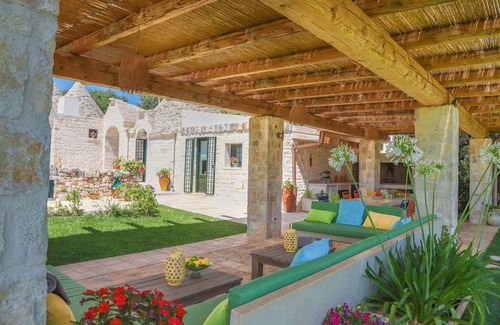 Monopoli House | TD Trulli della Magnolia Trulli w/Amazing Garden