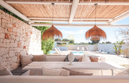 Polignano a Mare House | TD Villa Fico Jo Villa with Pool & Lush Garden