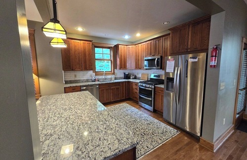Silver Ridge House | Tees 'N Skis- Spacious 4 bedroom with Private Hot Tub near golfing, skiing and hiking