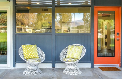 Indian Wells House | Tennis Garden Indian Wells Mid Century View Home and Pool