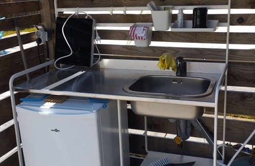 Novalaise RV Rental | Tent-Premium-Ensuite with Shower