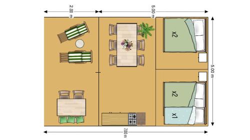 Autet Other | Tente Lodge Safari - La Plage Autet