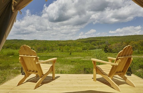 Livingston Manor RV Rental | Tentrr Signature Site - Camp Haven: Meadow Retreat Now Open