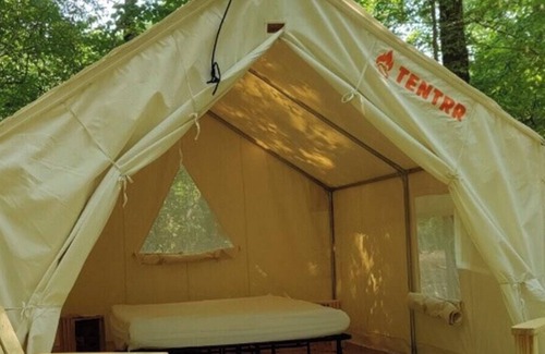 Conestee RV Rental | Tentrr Signature Site - Calming Stream