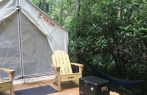 Jim Thorpe RV Rental | Tentrr Signature Site - Bear Creek Hideaway - Coleman Outfitted Site