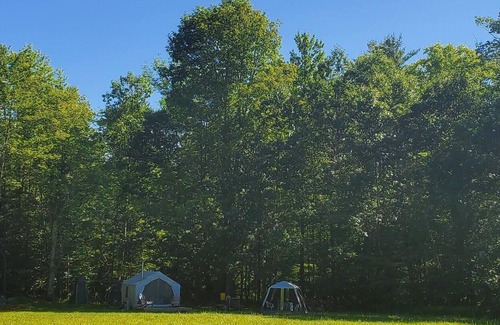 Newport RV Rental | Tentrr Signature Site - Fireflies and a Love Story - Coleman Outfitted Site