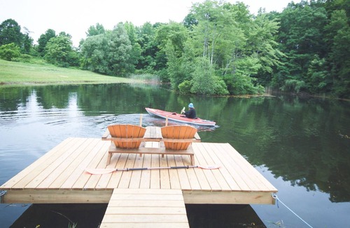 Red Hook RV Rental | Tentrr Signature Site - Vista Valley Pond Campsite 1