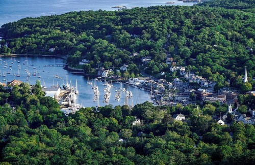 Camden RV Rental | Tentrr State Park Site - Maine Camden Hills State Park - Bay View Tentrr 1 - Sin
