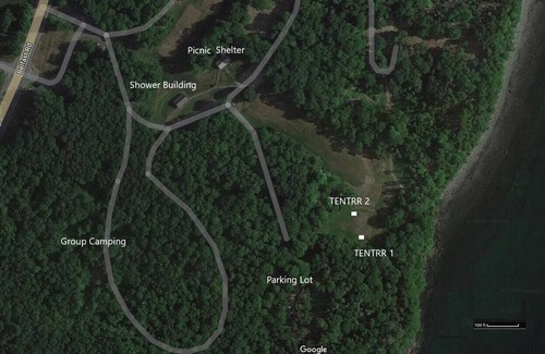 Camden RV Rental | Tentrr State Park Site - Maine Camden Hills State Park - Bay View Tentrr 1 - Sin
