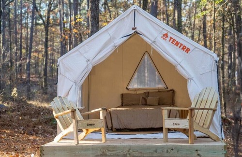 Quitman RV Rental | Tentrr State Park Site - Mississippi Clarkco State Park - Woodland B - Double Ca