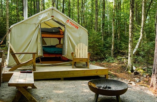 Rangeley Plantation RV Rental | Tentrr State Park Site - Maine Rangeley Lake State Park - North Woods Site - Sin