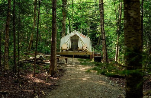 Rangeley Plantation RV Rental | Tentrr State Park Site - Maine Rangeley Lake State Park -Lakeview - Single Camp