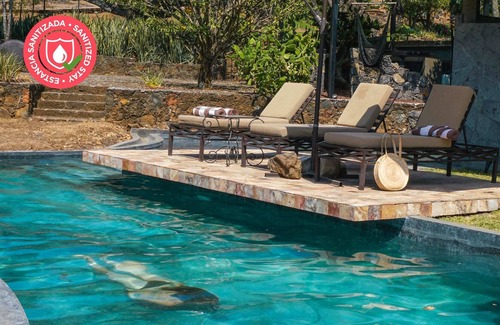 Santo Domingo House | Tepoztlan Castle l Pool + Jacuzzi + Fireplace