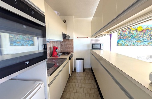 Palavas-les-Flots Apartment | Terrace with panoramic view on the front line