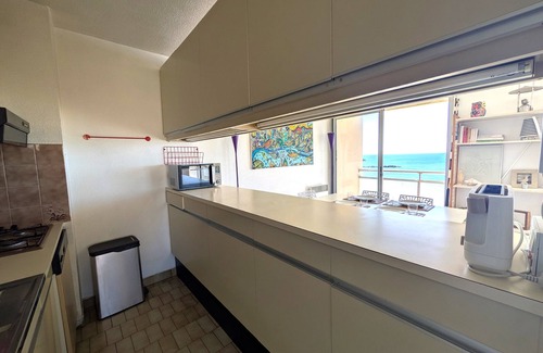 Palavas-les-Flots Apartment | Terrace with panoramic view on the front line