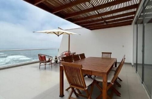 Punta Hermosa Condo | Terrace with Jacuzzi, Duplex, Ocean View, Grill