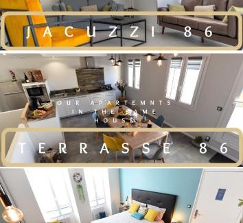 Epernay Apartment | Terrasse 86 - Terrasse & Climatisation - 4-6 personnes - BnB Epernay
