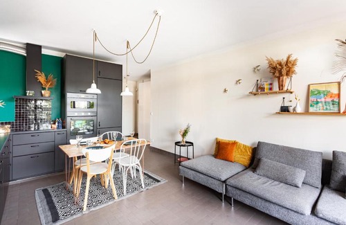 Hotel-de-Ville Apartment | TERRASSE FADOLI - Grande terrasse avec vue mer et cathédrale