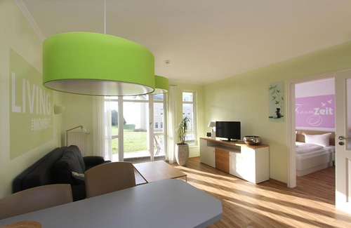 Gohren Apartment | Terrasse, gratis Nutzung vom AHOI Erlebnisbad und Sauna in Sellin - Meeresblick FeWo 31
